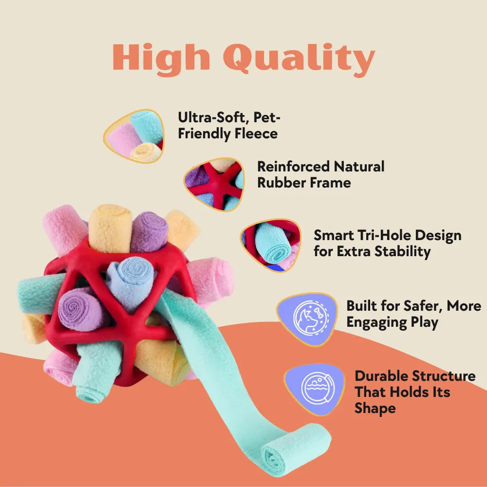 PetFuzzle SniffBall Treat Toy
