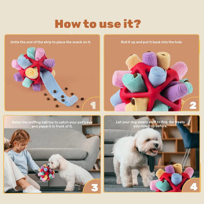 PetFuzzle SniffBall Treat Toy