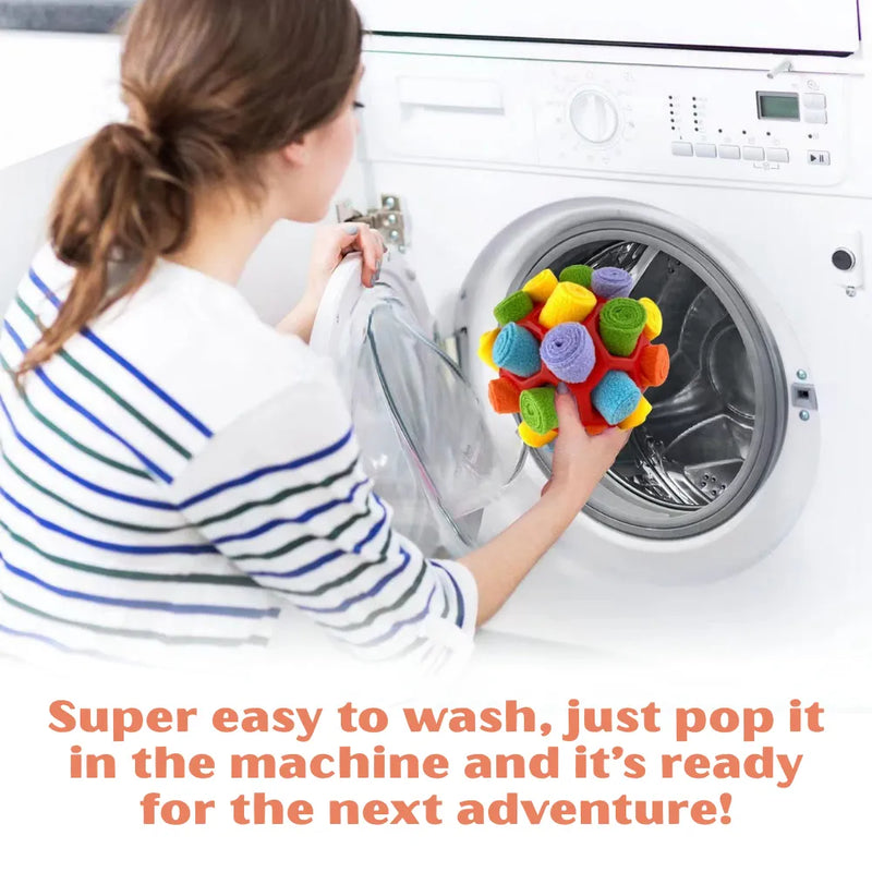 Close up of fleece strips